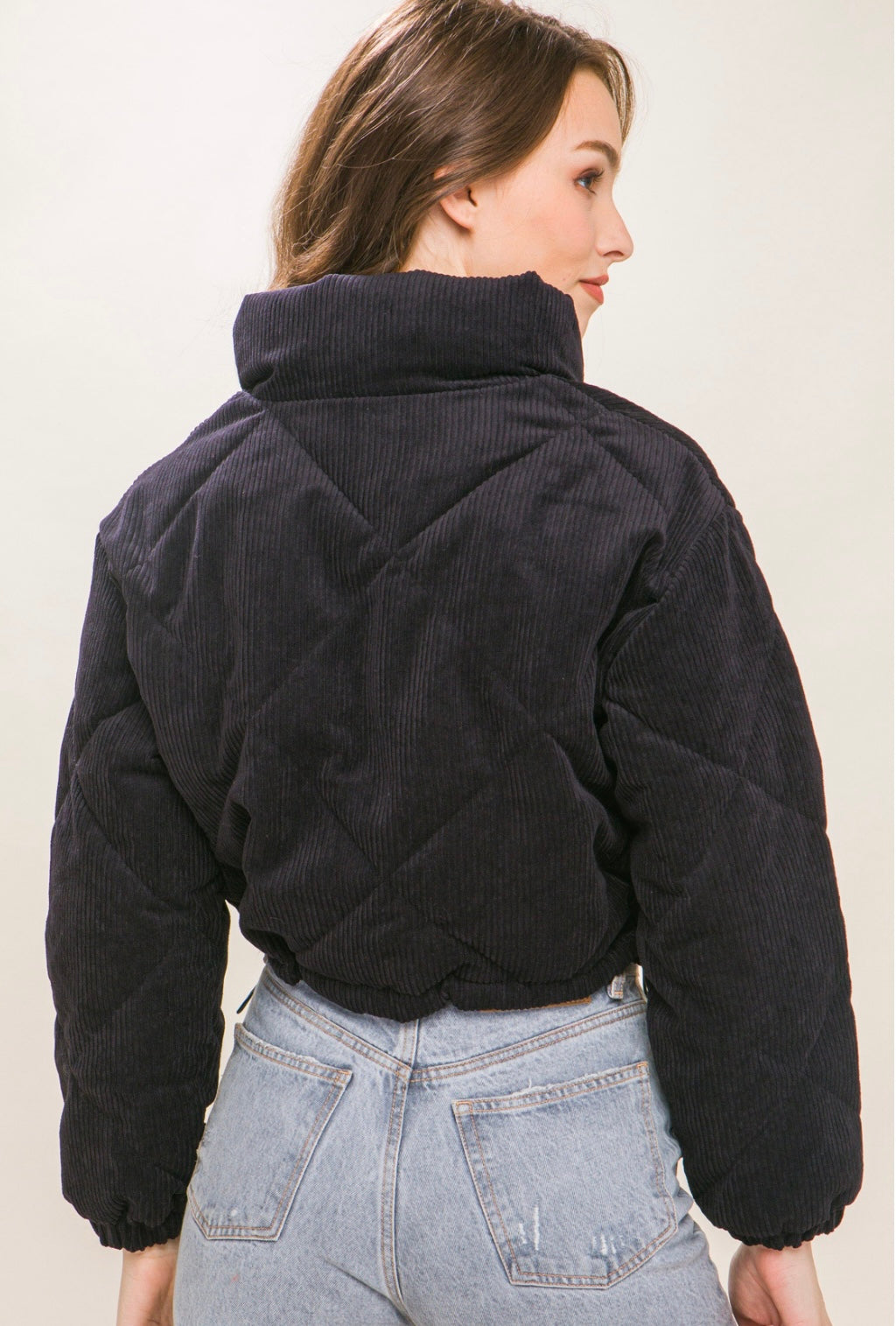 Corduroy zip up jacket hotsell