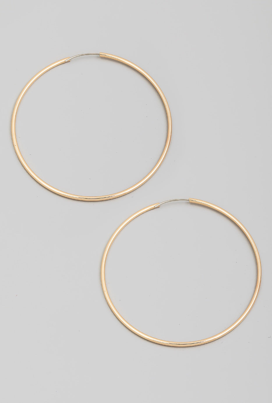 Skinny 5Cm Hoop Earrings