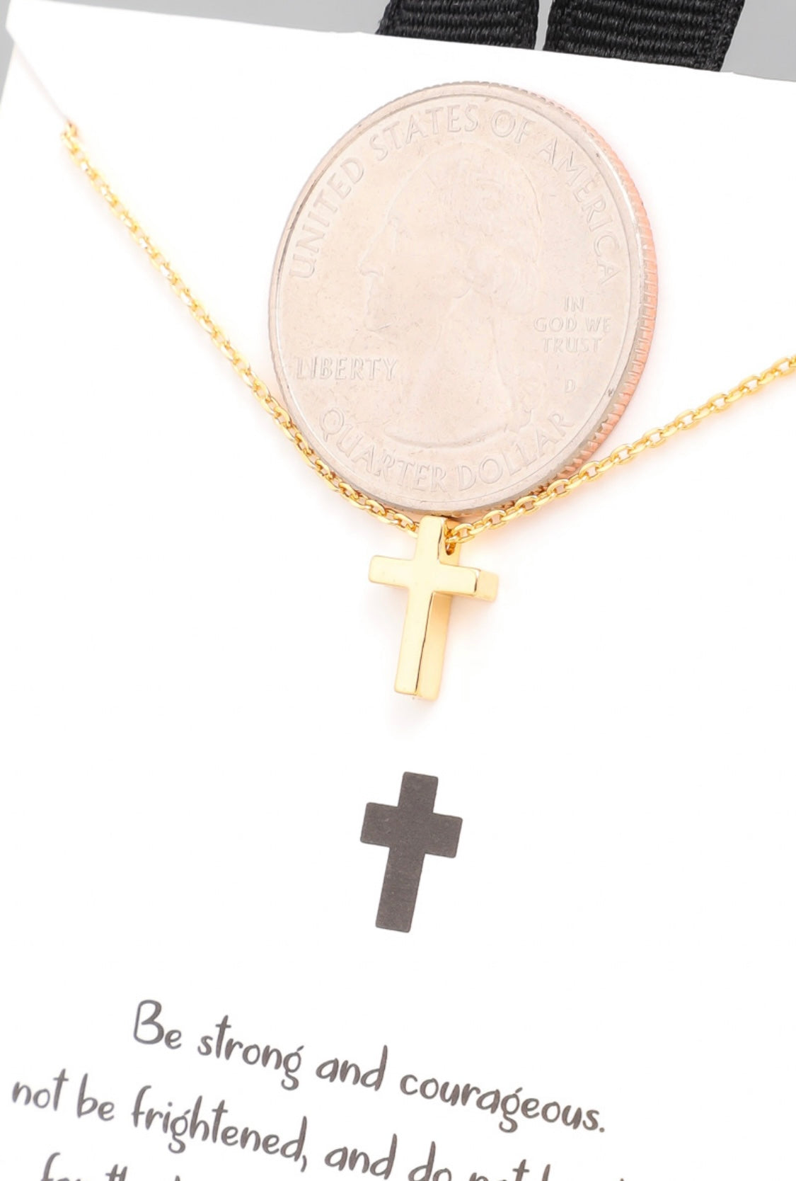 Mini Cross Necklace