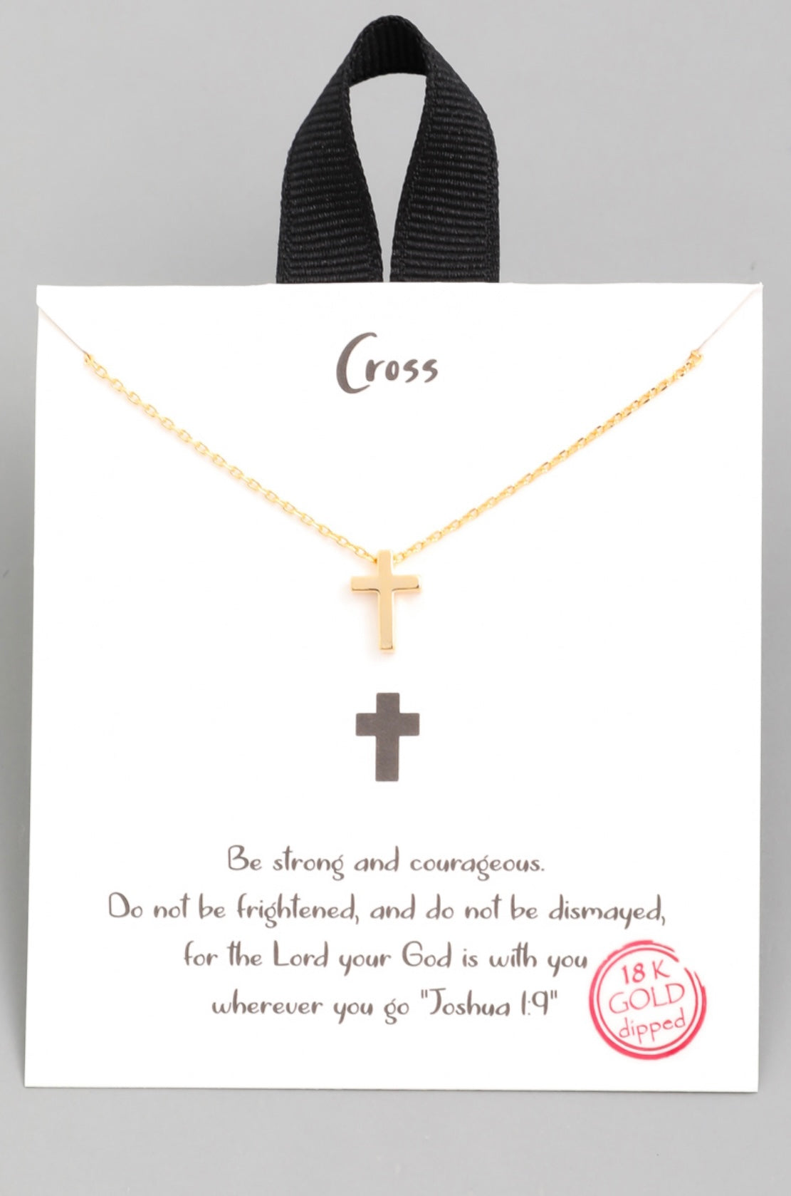 Mini Cross Necklace