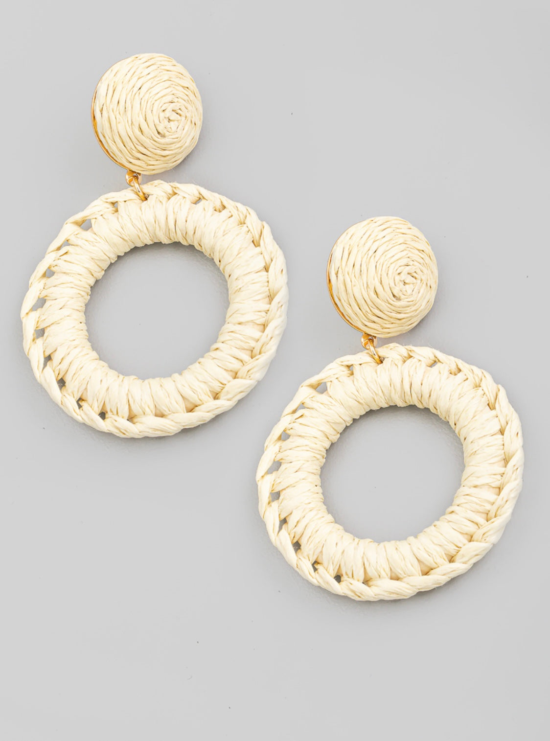 Braid Drop Earrings