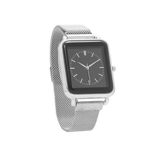 Silver Tone Magnetic Watch