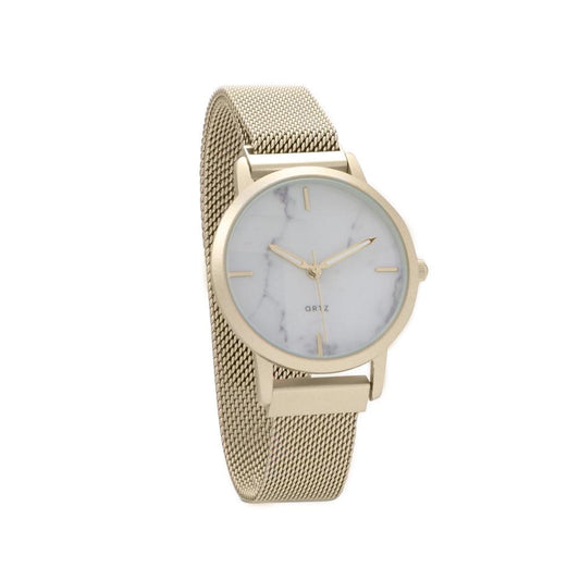 Gold Mesh Watch